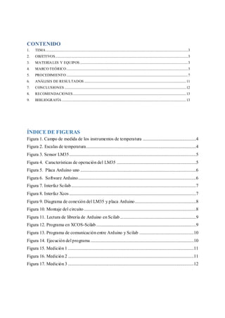 Adquisición de señales con Scilab/Xcos - Arduino. | DOCX