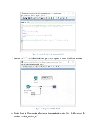 Adquisición de señales con Scilab/Xcos - Arduino. | DOCX