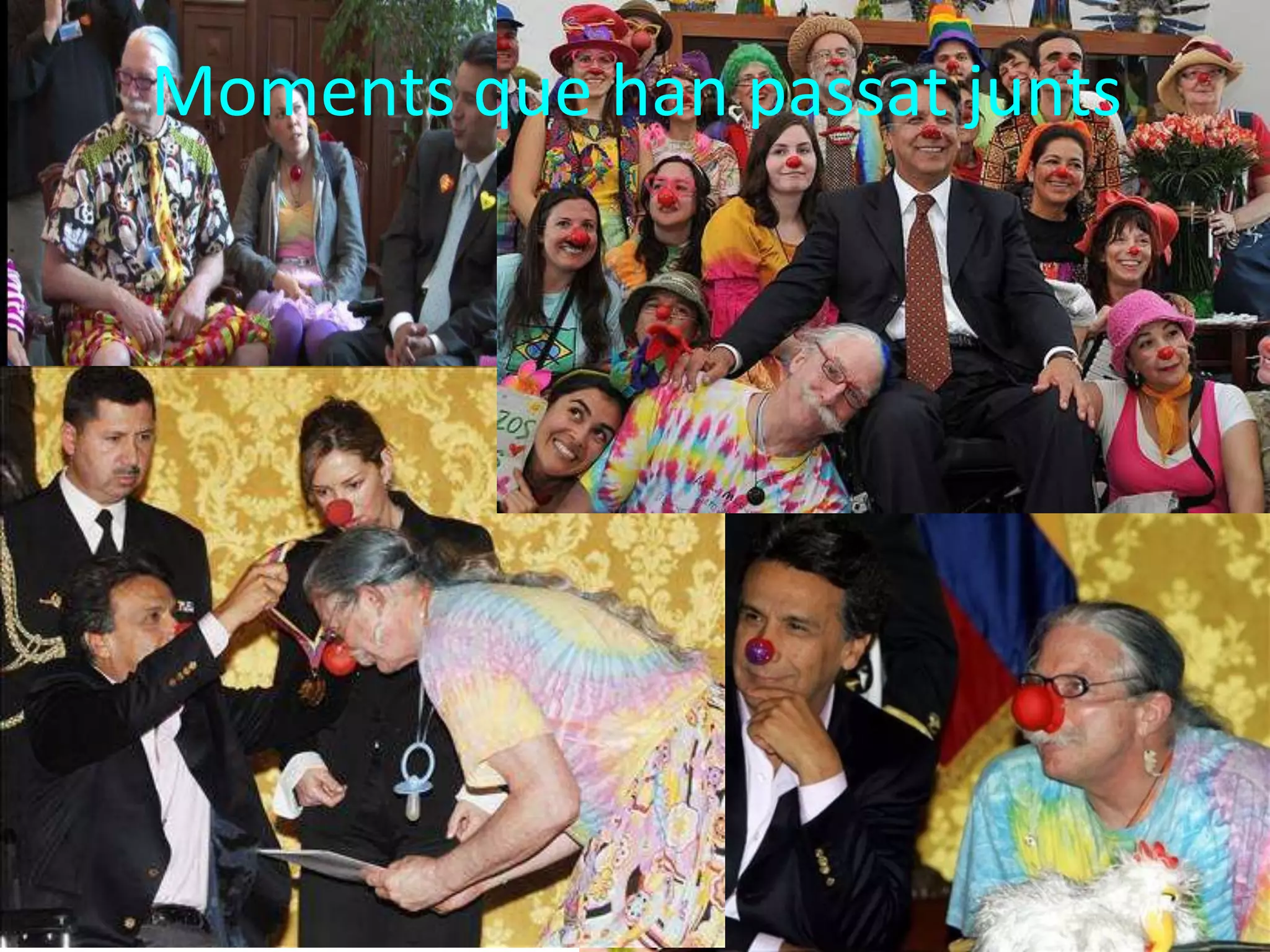Moments que han passat junts
 