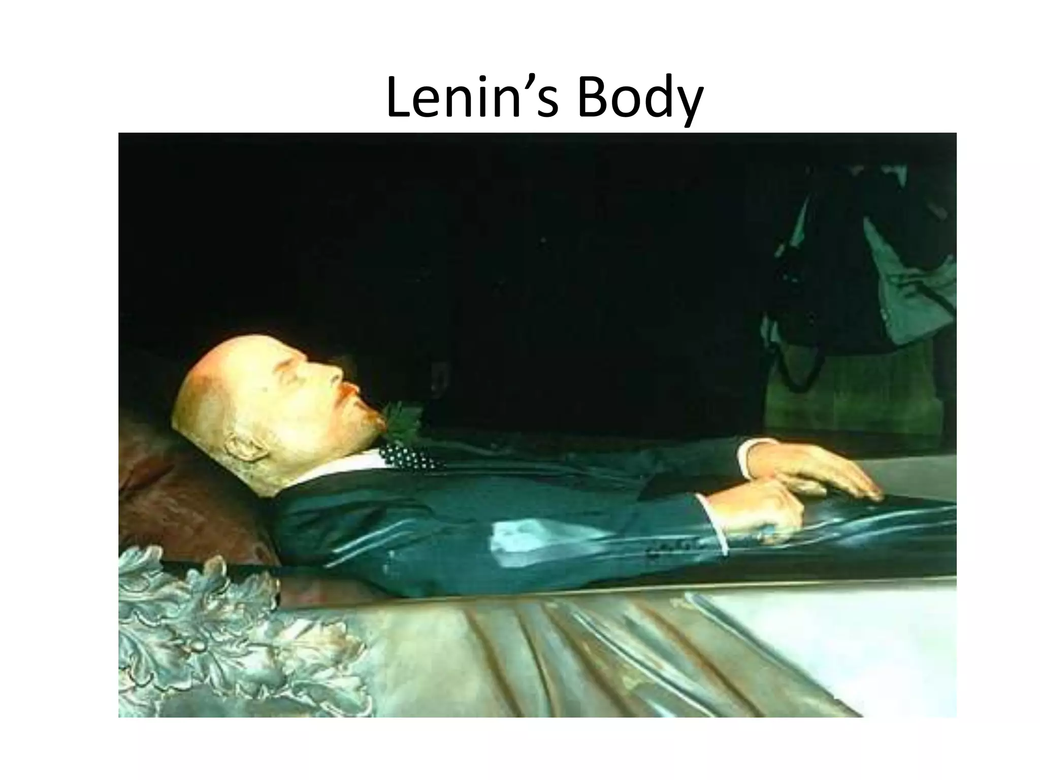 Lenin’s Body