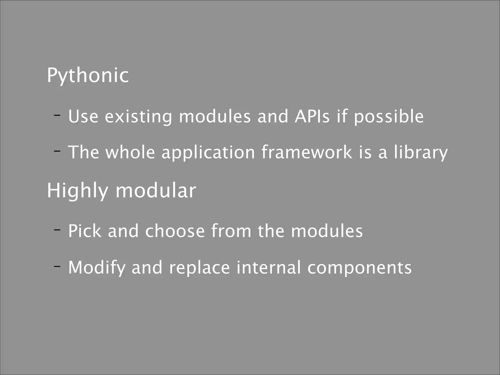 Lennart Regebro What Zope Did Wrong (And What To Do Instead)