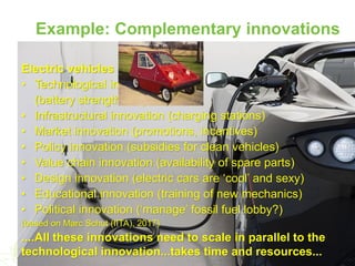 Scaling of agricultural innovations 