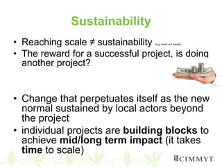 Scaling of agricultural innovations 