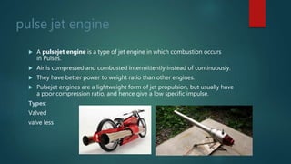 Lenoir cycle(pulse jet engine)