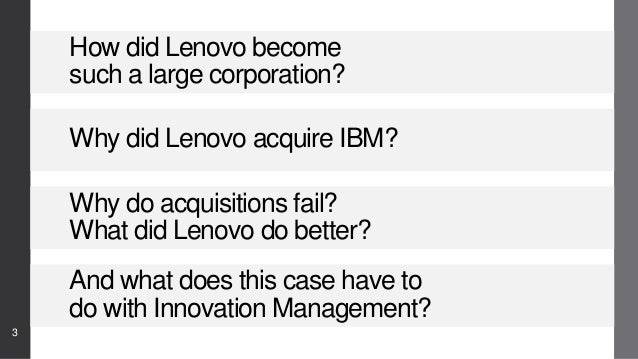 The IBM/Lenovo Deal: Victory For China?