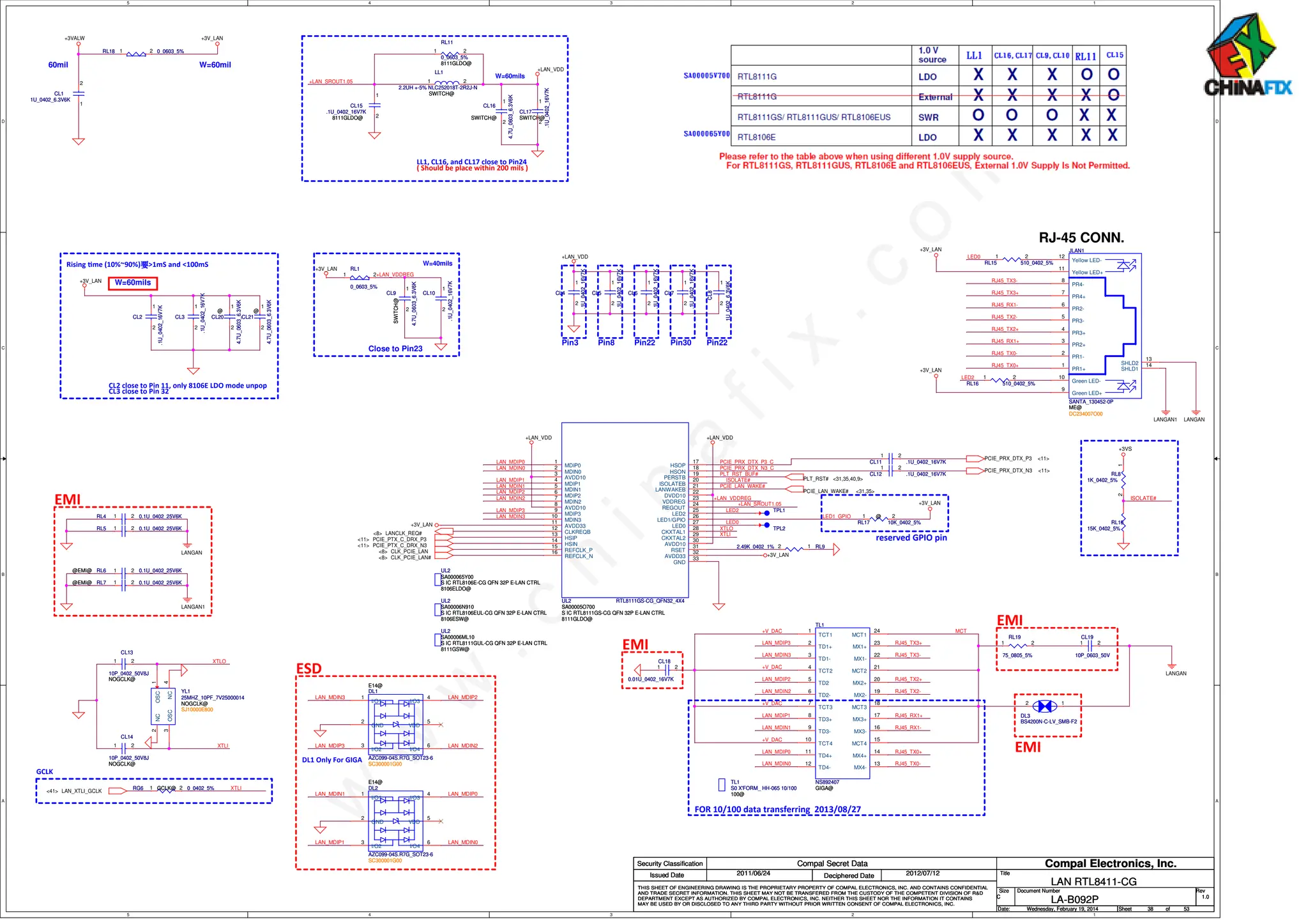 NOTEBOOK Lenovo B50-80 ESQUEMATICO LAPTOP COMPAL | PDF | Computer ...