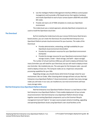 Deploying Red Hat Enterprise Linux OpenStack Platform 7 on Lenovo ...