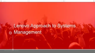 Lenovo XClarity and Dell Systems Management | PDF