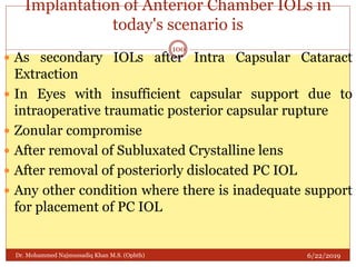 Lens & Cataract | PPTX