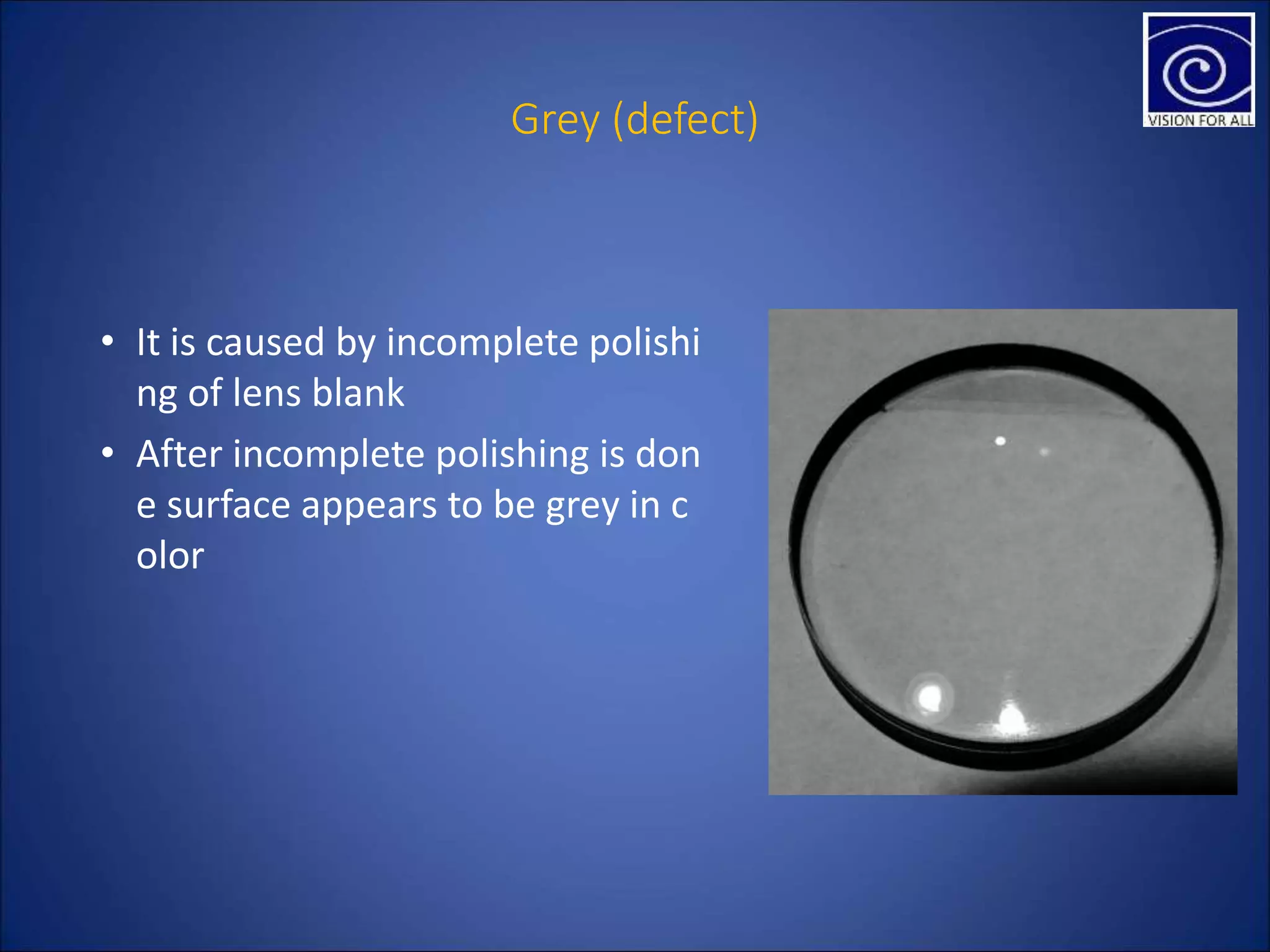 Lens defects or lens fault ppt PPT