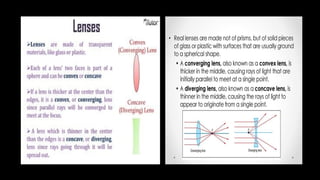 LENSES - concave and convex icse class 10.pptx