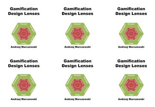 Gamification Design Lenses | PPTX