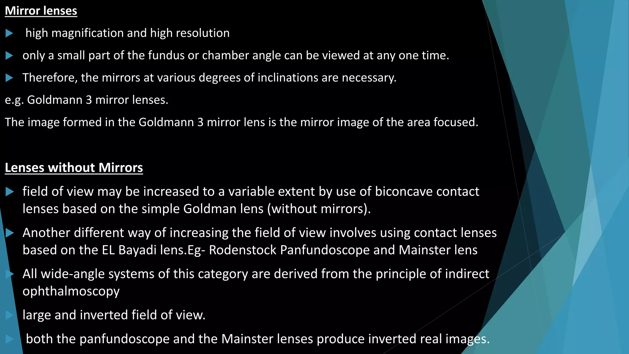 Lenses in ophthalmology | PPTX