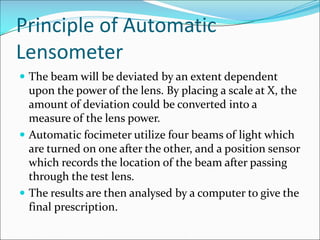Lensometers Features and Prinicples .pdf