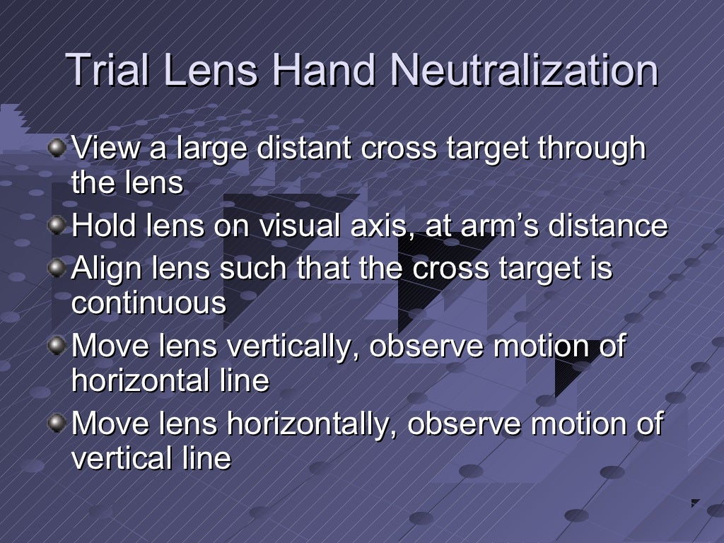 Lens power measurement