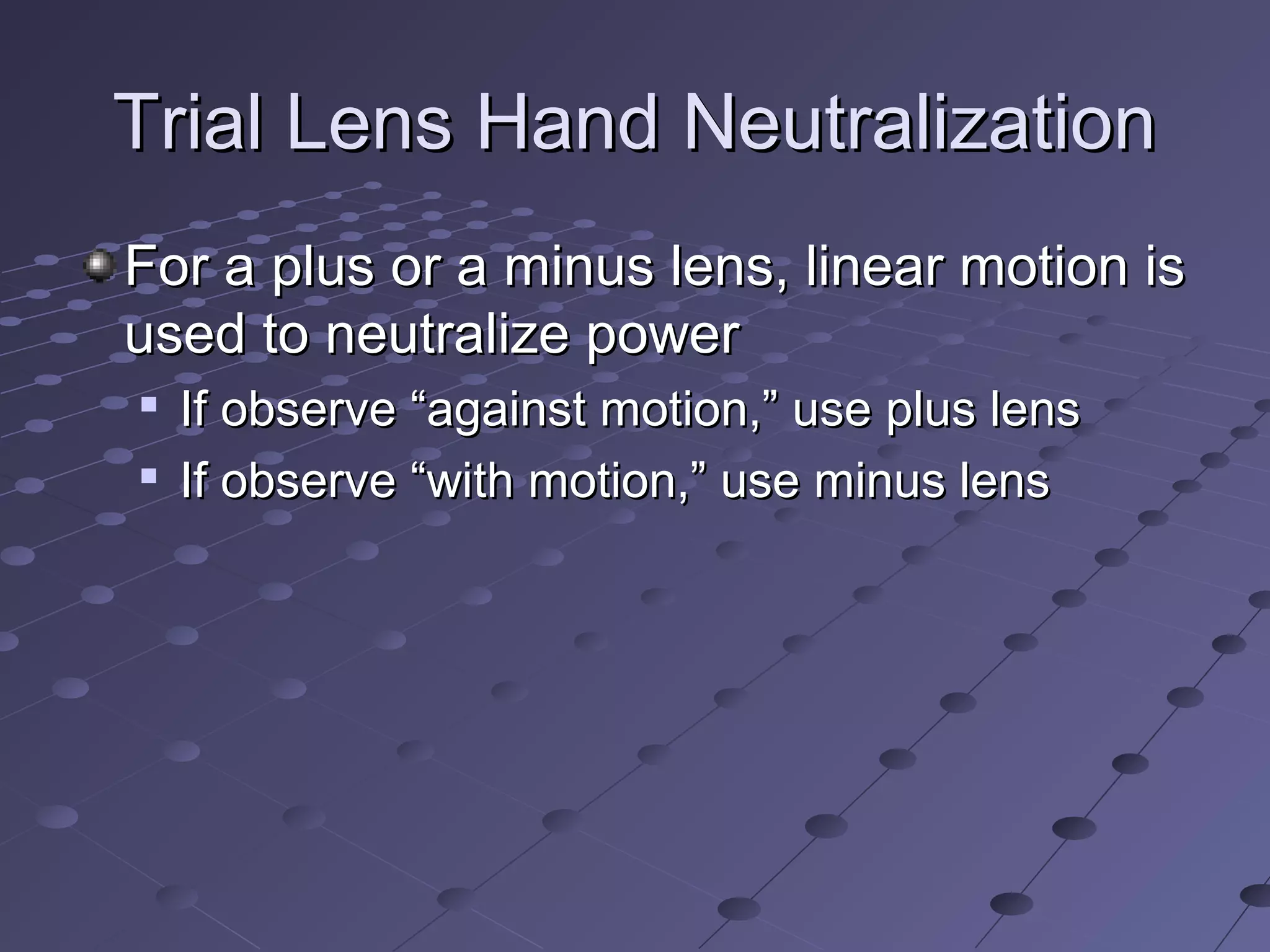 Lens power measurement | PPT
