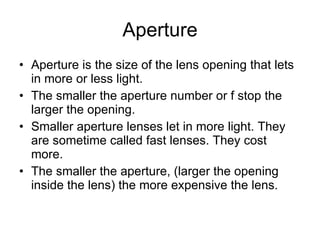 Lens Power Point Presentation. | PPT