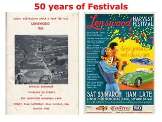 50 years of Festivals
 