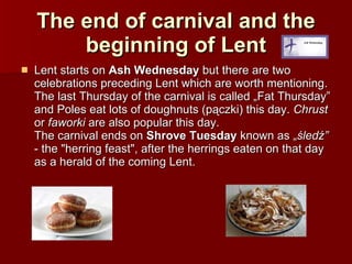 Lent And Easter Traditions in Poland