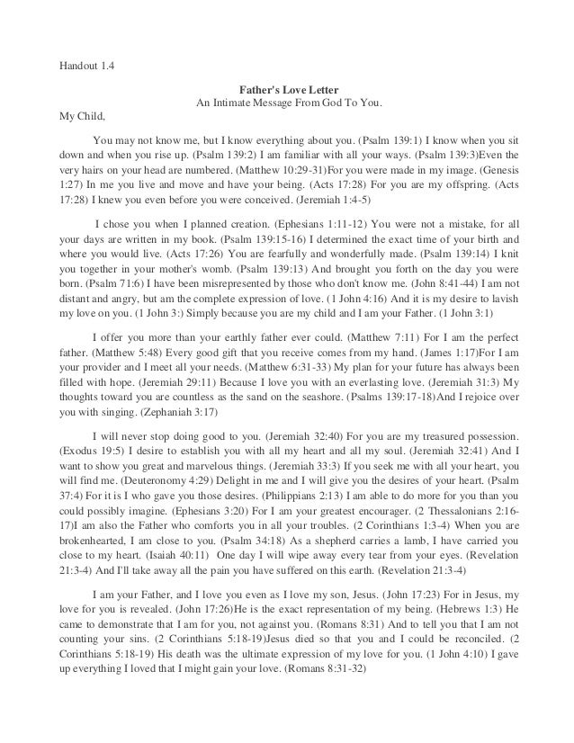 Acts Retreat Love Letters Sample An Evening With John Matteson In