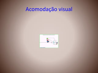 Acomodação visual
 