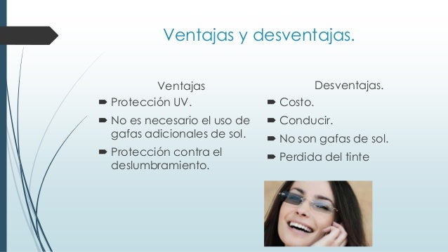 Lentes fotocromaticos.