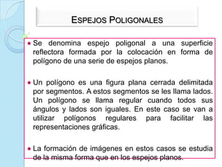 Centro óptico: Es un punto perteneciente al eje principal y que tiene         como propiedad que todo rayo de luz que pasa por el no se desvía al atravesar la lente.