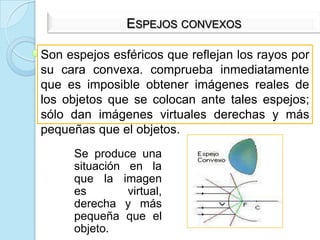 Eje secundario: es cualquier recta que pasa por el centro de la curvatura 