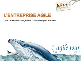 L’entreprise Agile Un modèle de management transverse pour demain 
