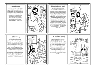 Lent story and activity cards
