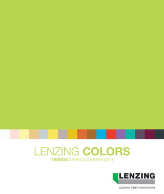 Lenzing Colors
  Trends Spring/Summer 2013
 