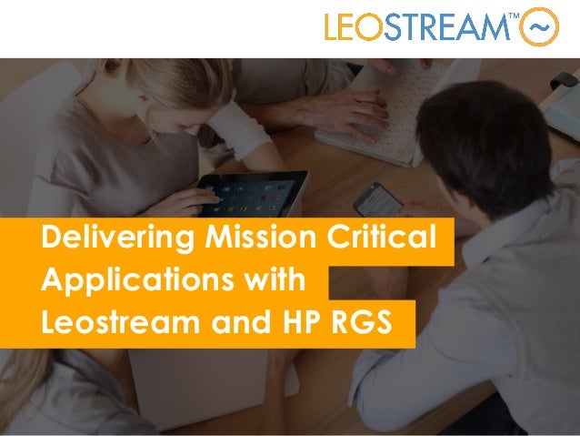 download examples of mission critical applications