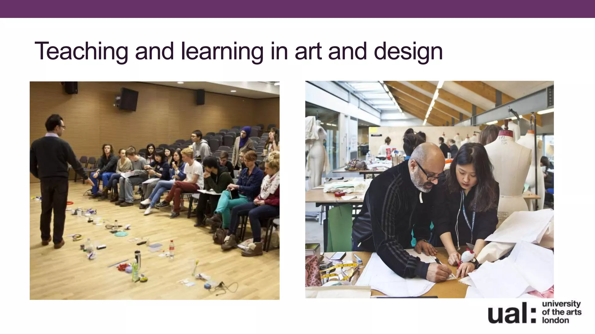 Teaching and learning in art and design
 