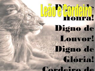 Leão e cordeiro