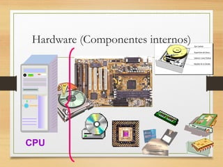 Hardware (Componentes internos) 
CPU 
 