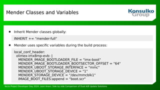Side by Side Comparison of Dual A/B Update Solutions with the Yocto ...
