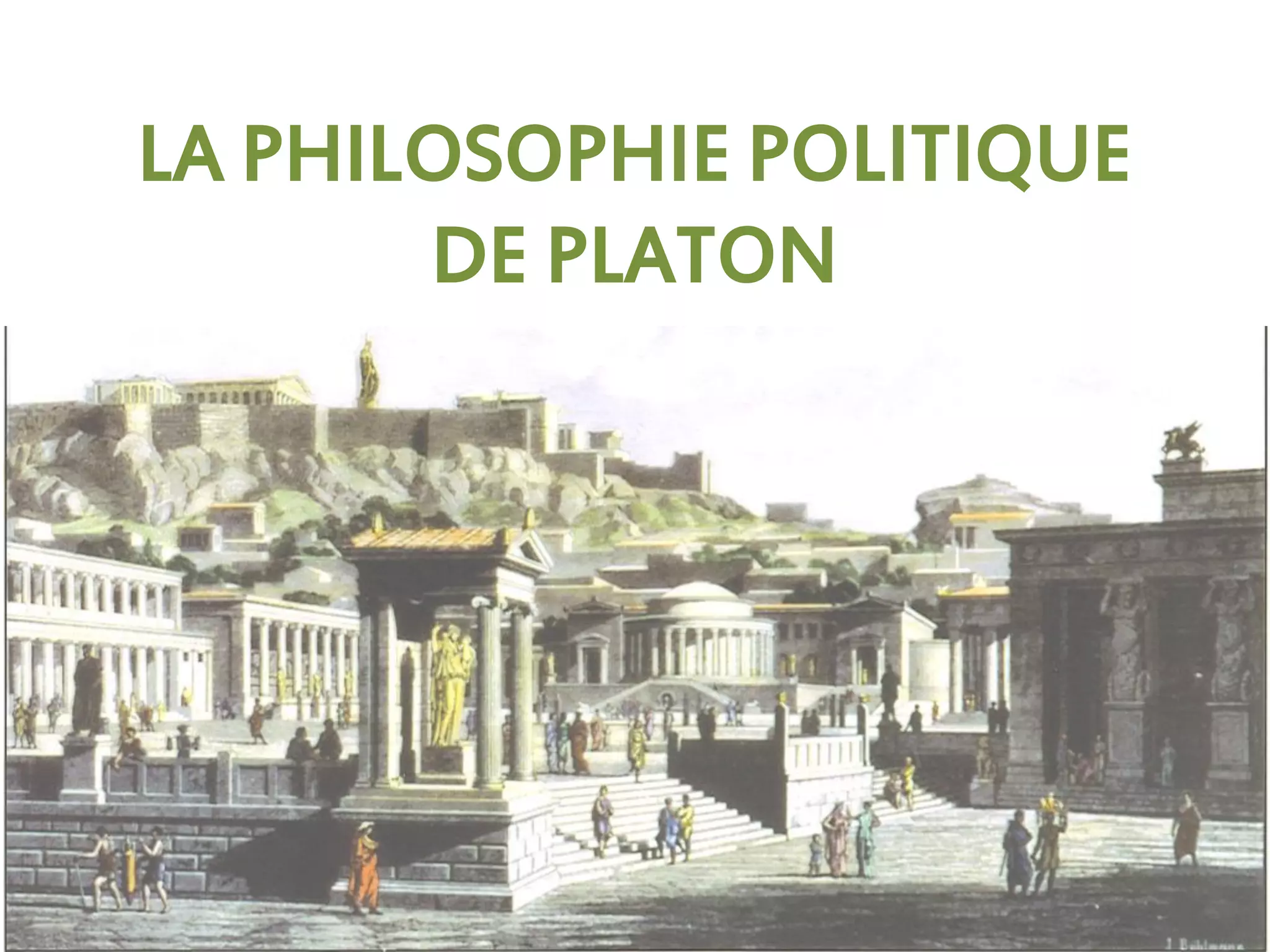 Leçon 11 platon la philosophie politique platonicienne PPT