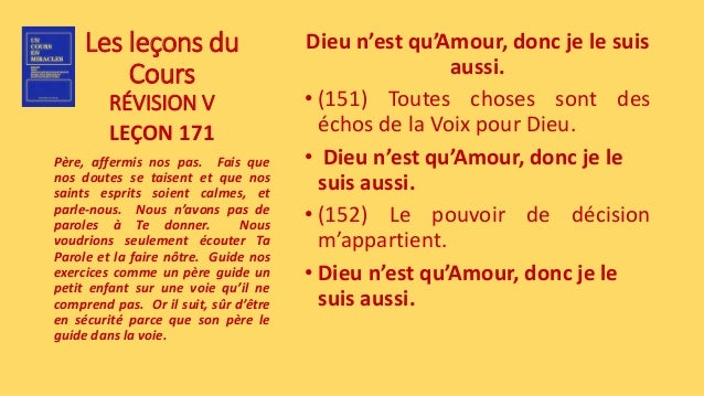 Lecon 171 Dieu N Est Qu Amour Donc Je Le Suis Aussi Lecon 171 Dieu N Est Qu Amour Donc Je Le Suis Aussi
