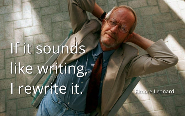 5 tips on writing by Elmore Leonard