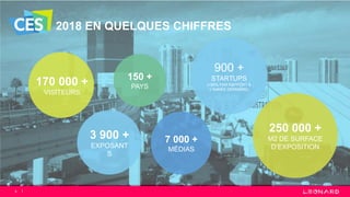 2018 EN QUELQUES CHIFFRES
5
170 000 +
VISITEURS
3 900 +
EXPOSANT
S
7 000 +
MÉDIAS
150 +
PAYS
250 000 +
M2 DE SURFACE
D’EXPOSITION
900 +
STARTUPS
(+50% PAR RAPPORT À
L’ANNÉE DERNIÈRE)
 