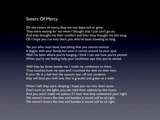 眾神列傳之Leonard Cohen：浪蕩詩神篇