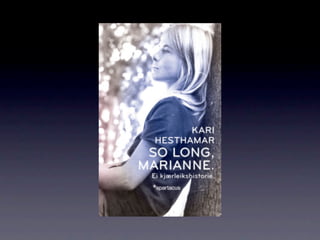 眾神列傳之Leonard Cohen：浪蕩詩神篇