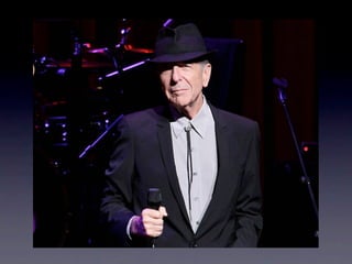 眾神列傳之Leonard Cohen（下）── 聚歌成塔的智者