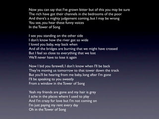 眾神列傳之Leonard Cohen（下）── 聚歌成塔的智者