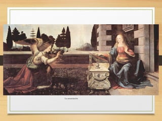 La anunciación
 