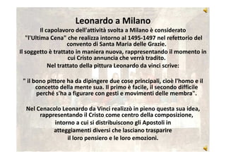 Leonardo Vita E Opere