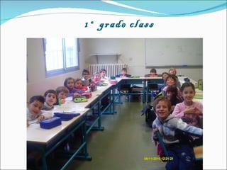 1° grade class 