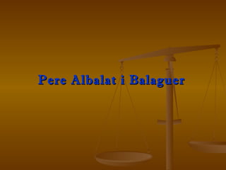 Pere Albalat i Balaguer 