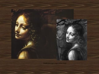 Detalle del ángel (virgen de las rocas)
 