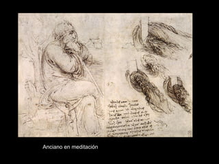 Anciano en meditación
 